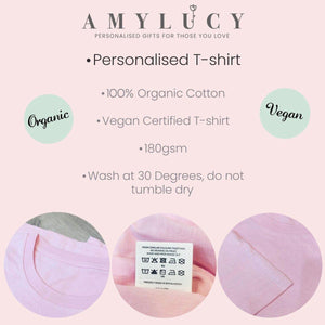 Bride T-Shirt, Wife To Be T-Shirt, Engagement T-Shirts, Personalised Wedding Gifts, Hen Party Top, Bride To Be T-shirts, Bride Tops, Bridal - Amy Lucy