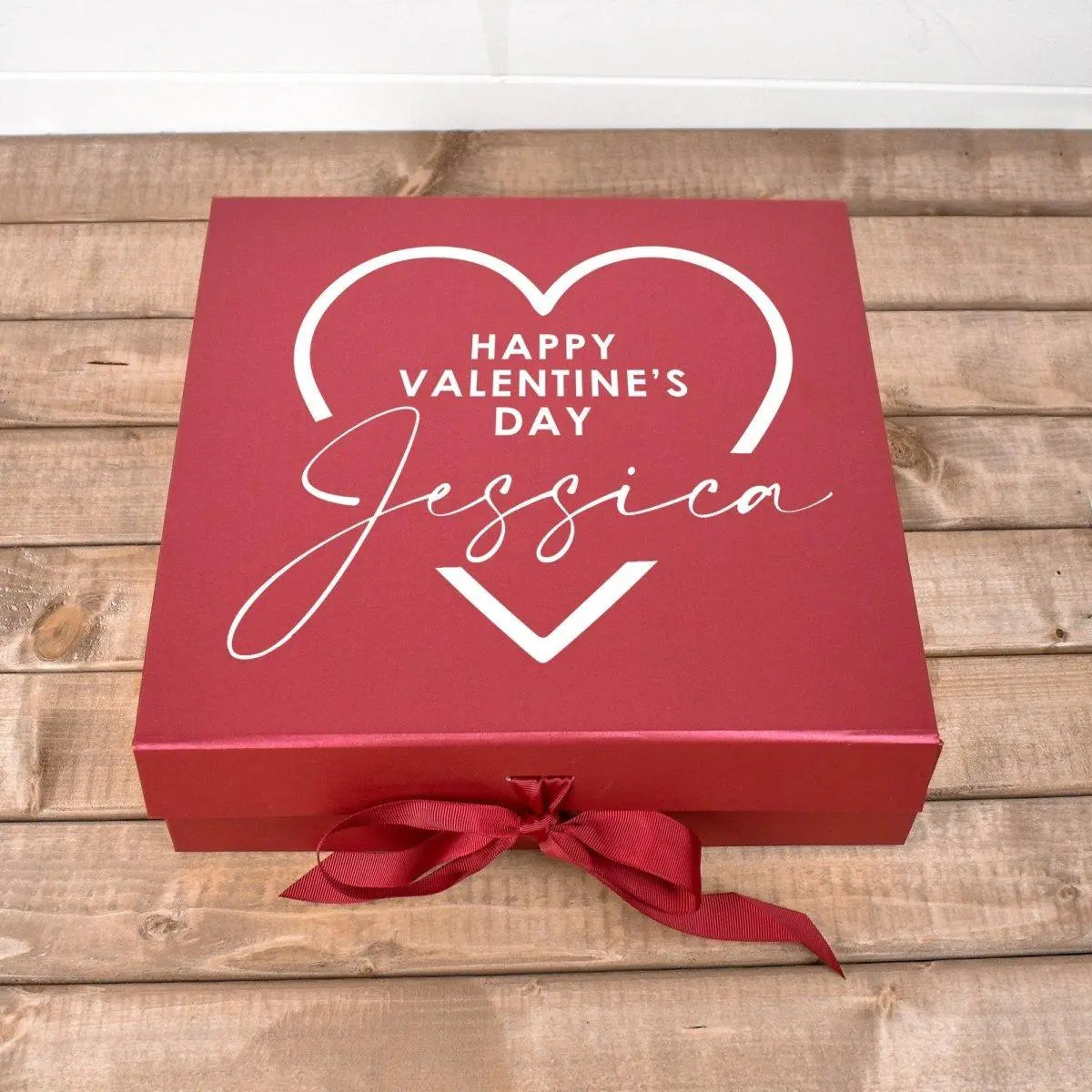 Custom Valentine's Gift Box, Valentines Gift For Her, Valentine's Gift Box Ideas, Custom Gift Box, Gift for Girlfriend, Heart Valentine Gift - Amy Lucy
