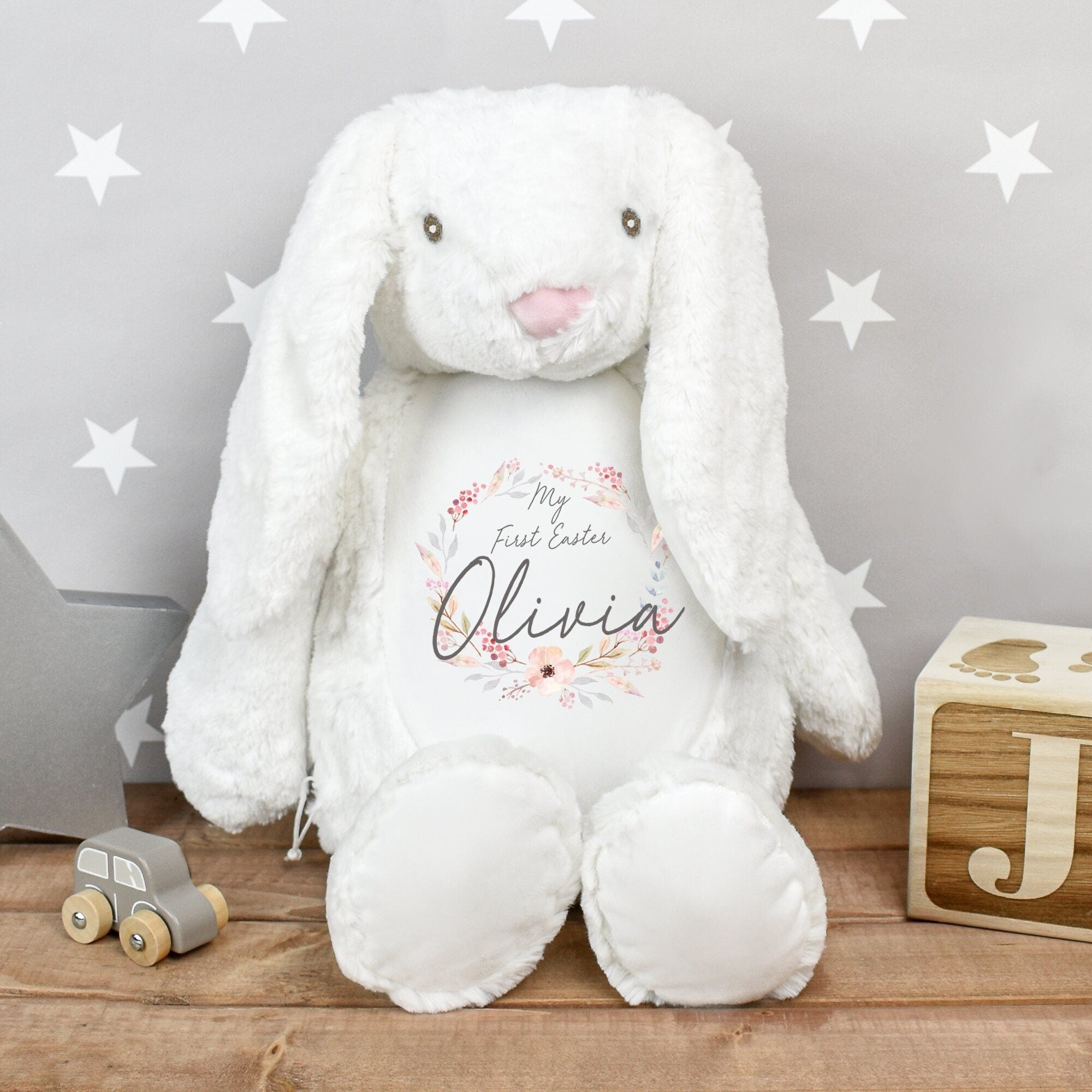 Personalised My First Easter Teddy, First Easter Bunny, 1st Easter Gift, New Baby Easter Gift, Easter Baby Gift, My First Easter
