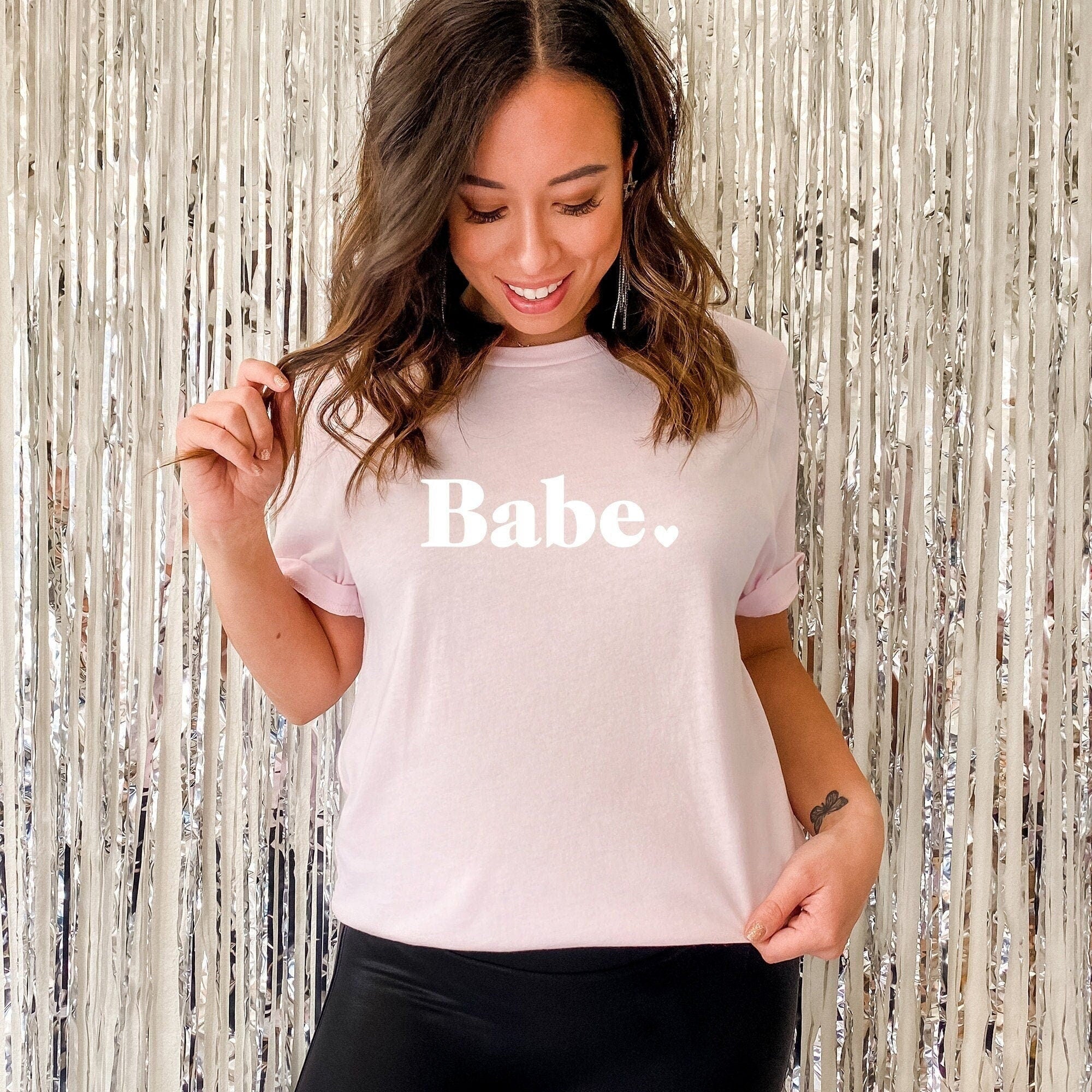 Bride and Babe Hen Party Tops, Bridesmaid T-Shirts, Babe Bridesmaid Tops, Hen Night Tops, Hen Party Tops, Personalised Wedding Gifts,