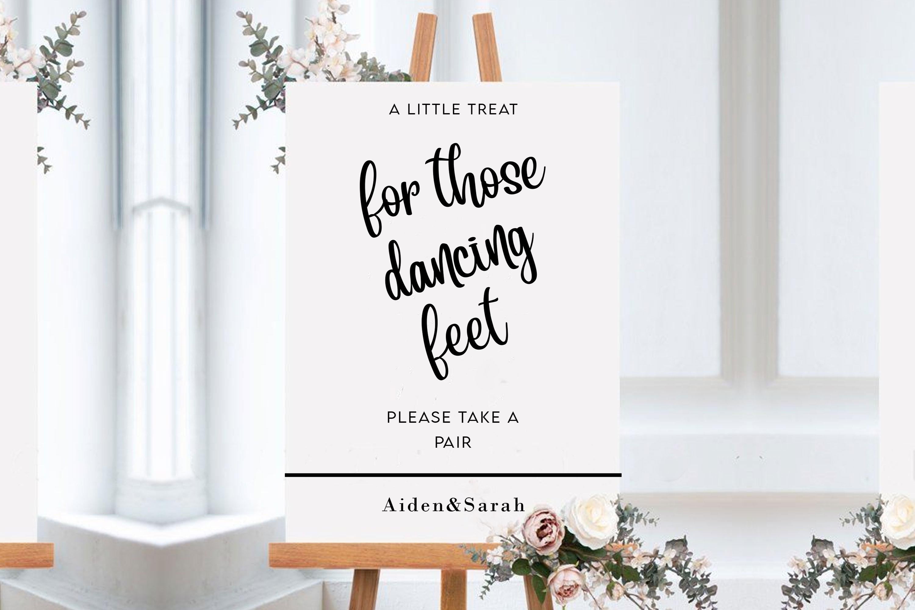 Dancing Feet Wedding Sign, Flip Flops Wedding Sign, Wedding Stationary, Sandals Wedding Sign, Dancing Wedding Sign, Download, Digital File