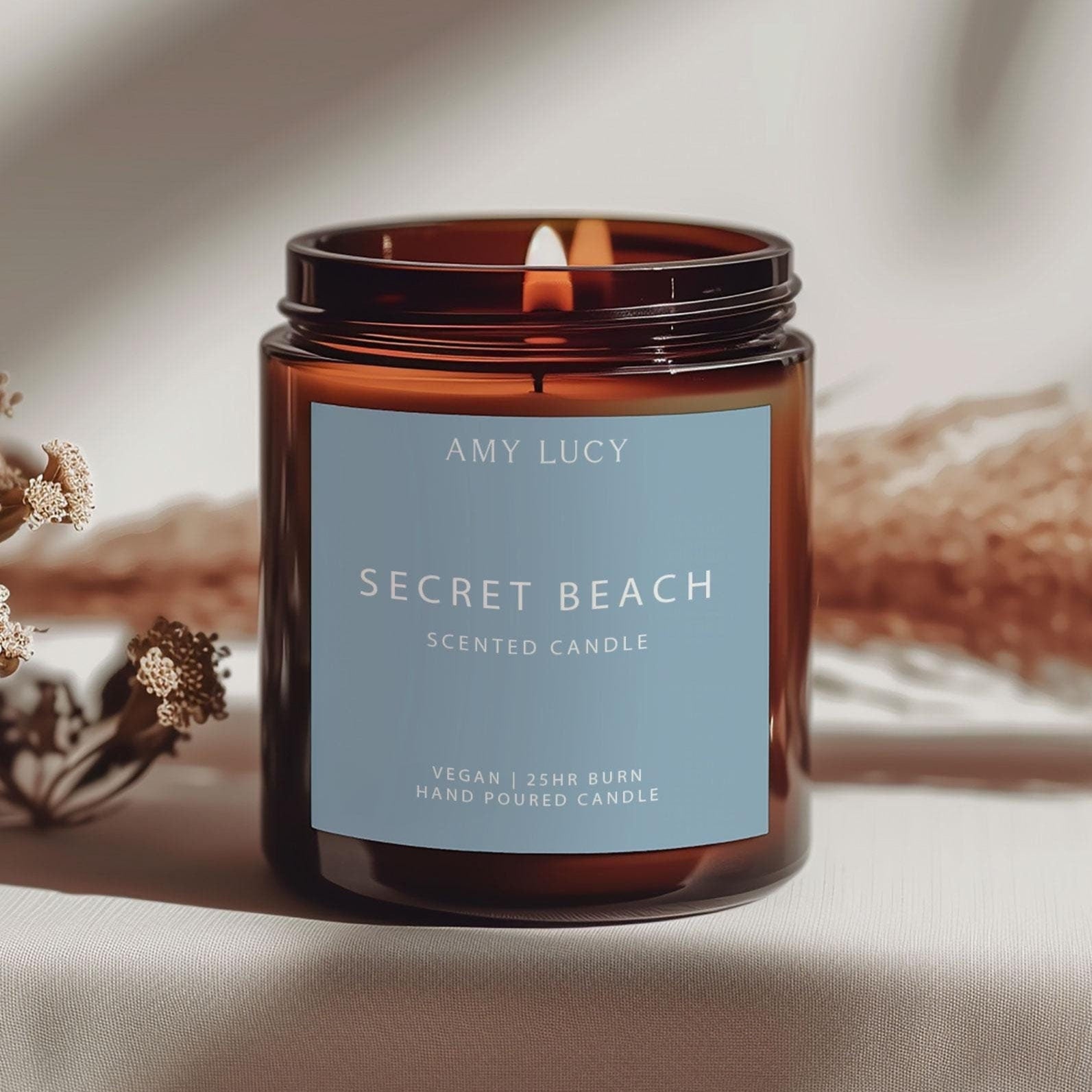 Personalised Candle, Men Candle, Male Gift, Thank You Gift, Congratulations Gifts, New Job Gift, New Home Gift, Driftwood Manly Scent