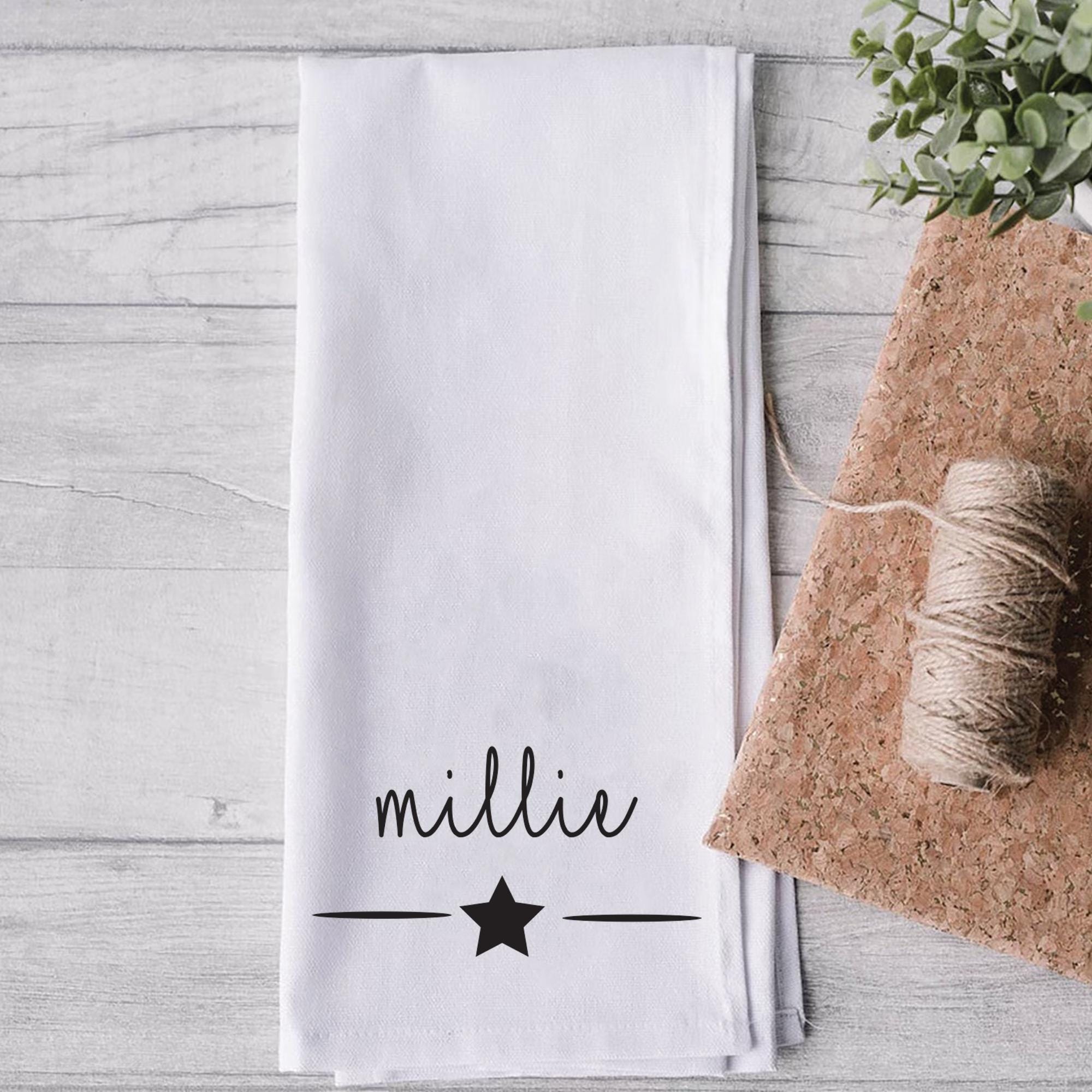 Personalised Star Child Tea Towel, Child Cooking Gift, Child Baking Tea Towel, Baking Gifts, Kids Baking Gifts, Star Cooking Gift, Baking