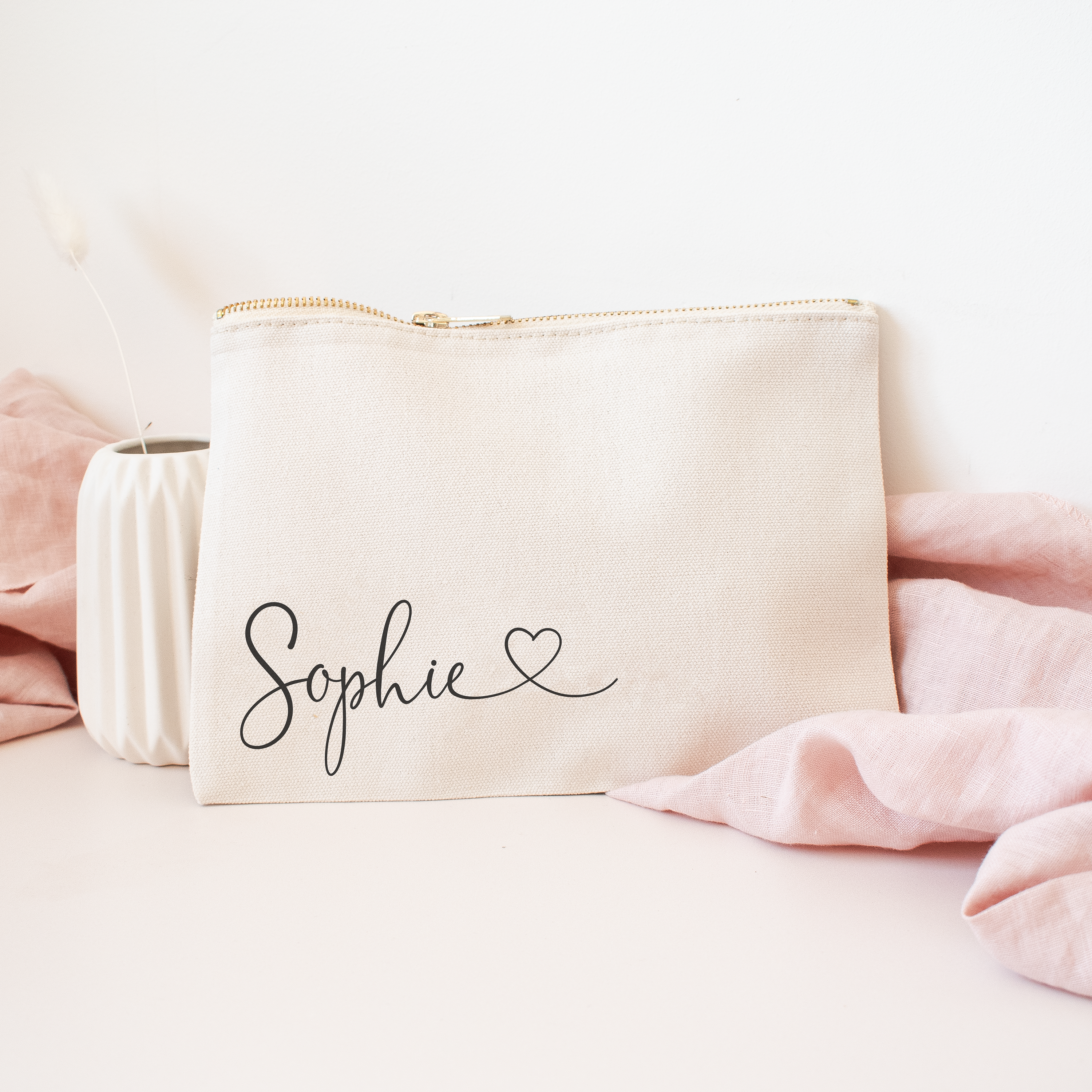 Personalised Bridesmaid Makeup Bag, Hen Night Cosmetic Bag, Bridesmaid Make Up Bag, Bridesmaid Favours, Bags and Purses, Bridal Party Gifts