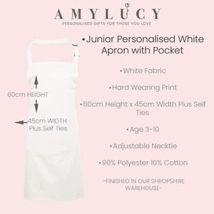 Personalised Apron, Baking Gift Personalized Apron Cooking Gift, Gifts for Her, Full Kitchen Apron, Custom Made Kitchen Apron, Kitchen, - Amy Lucy