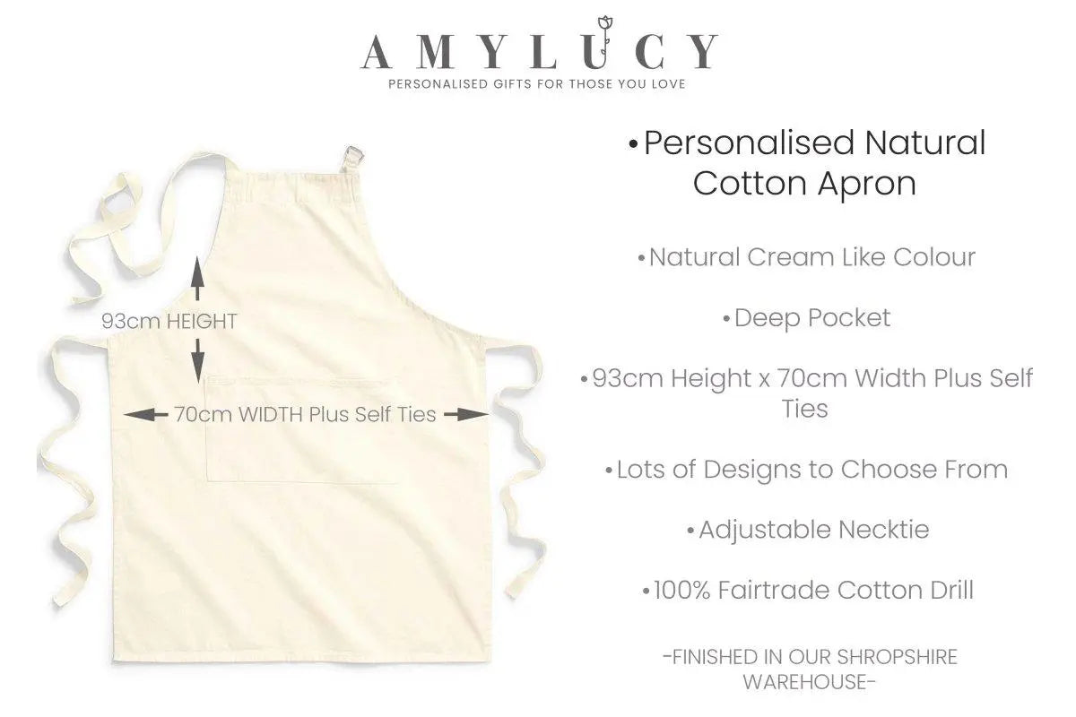 Personalised Apron, Baking Gifts, Personalized Apron, Cooking Gift, Gift for Her, Full Kitchen Apron, Funny Quote Apron, Kitchen - Amy Lucy