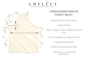 Personalised Apron, Baking Gifts, Personalized Apron, Cooking Gift, Gift for Her, Full Kitchen Apron, Funny Quote Apron, Kitchen - Amy Lucy