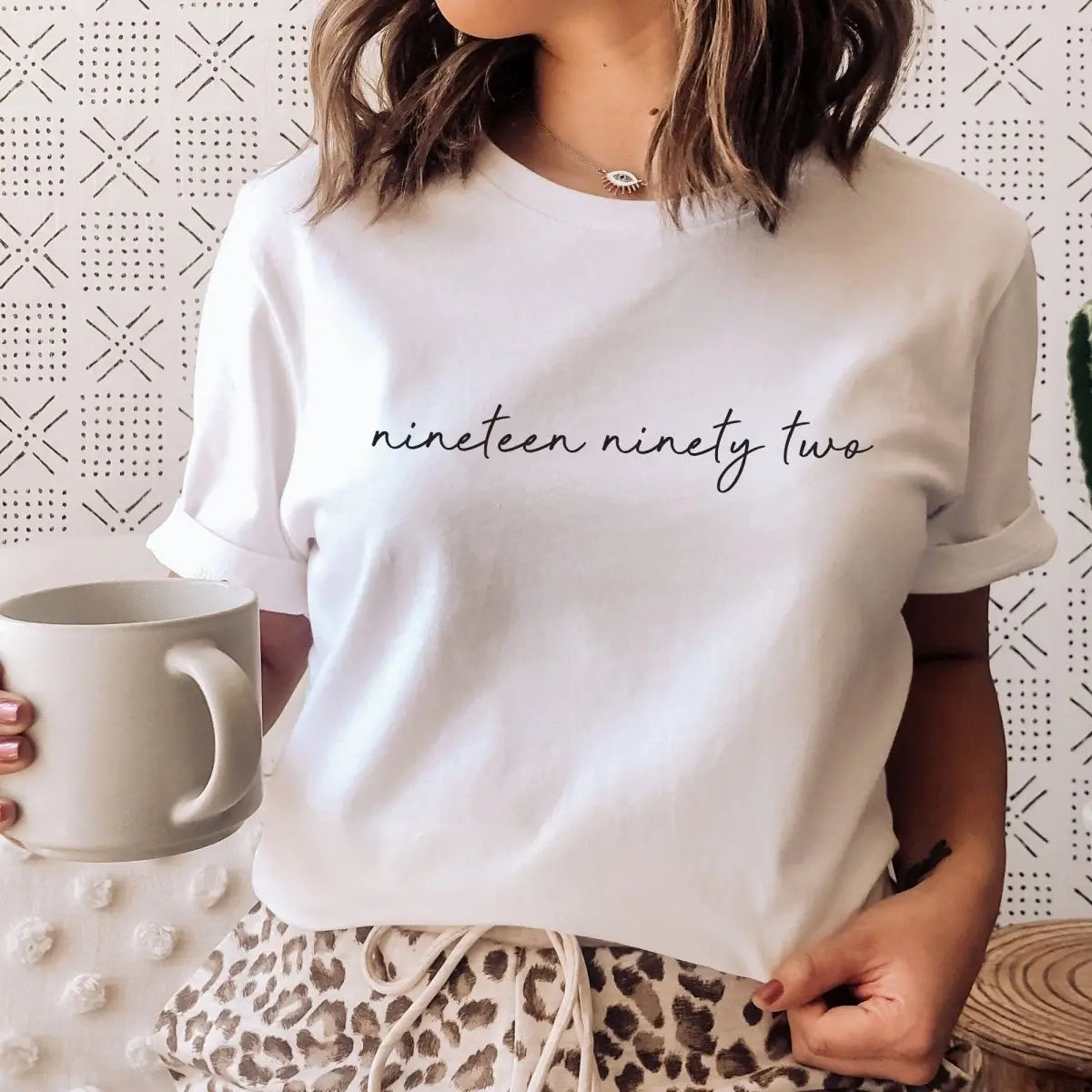 Personalised Birth Year T-shirt, Cute Birth Year Tops, Cute Women's Tops, Birth Slogan T-shirts, Casual Tops, Birthday Top, Custom Tops,