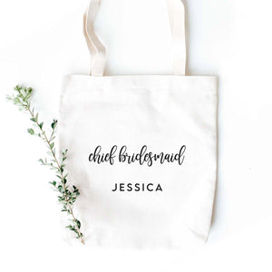 Personalised Bridal Party Tote Bags, Personalised Bridal Bag, Hen Party Bags, Thank You Bridesmaid Gift, Bridal Party Accessories, Hen Party - Amy Lucy