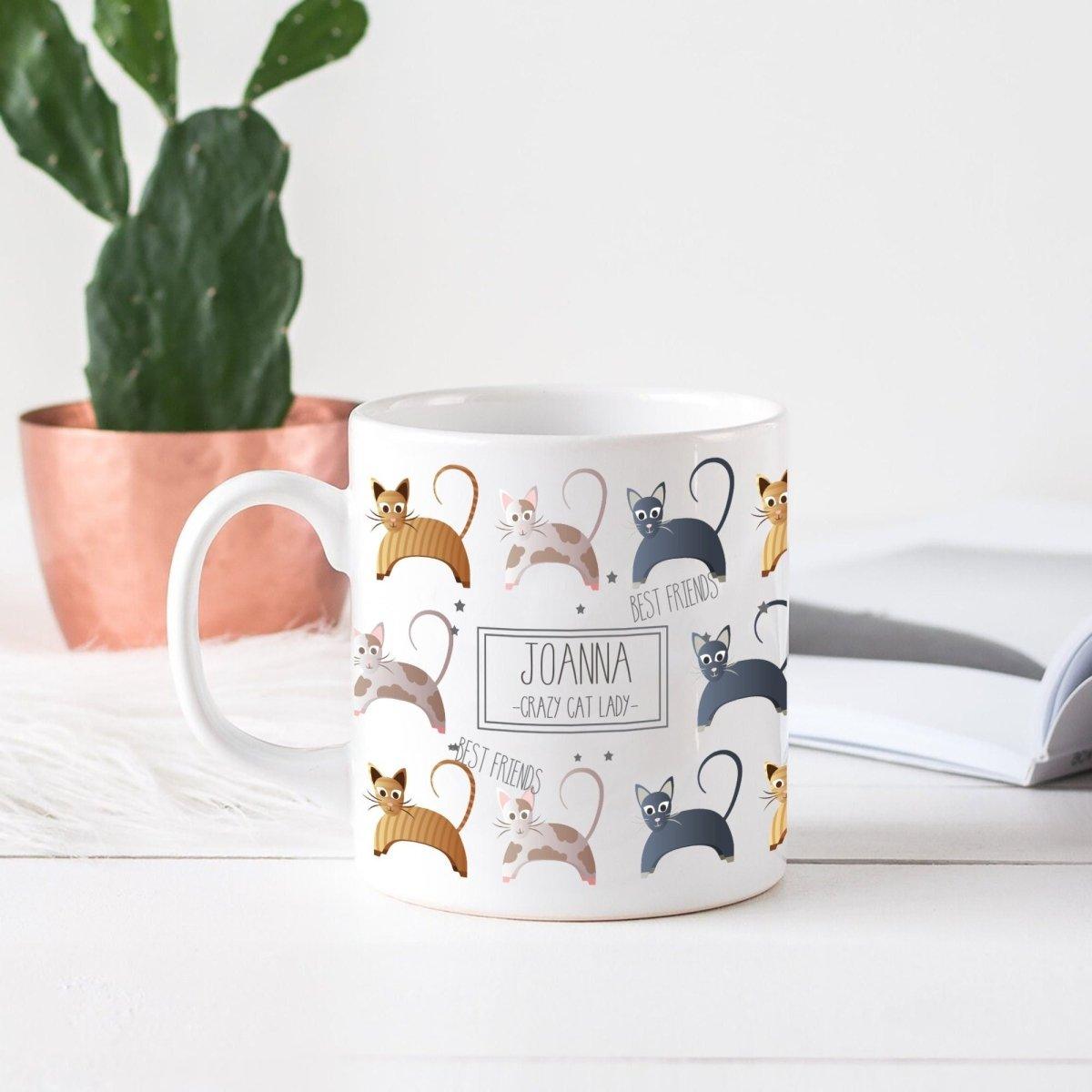 Personalised Cat Gift Mug, Cat Owner Gift, Cat Mum Gift, Pet Owner Mug, Cat Owner Gifts, Printed Mug, Mug Pet Owner, Animal Lover, Cat Mum