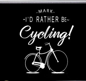 Personalised Cycling Metal Tin, Storage Cycling Gift, Cycling Dad Gift, Granddad Cycling Gifts, Personalised Tin, Cycling For Him Tin, - Amy Lucy