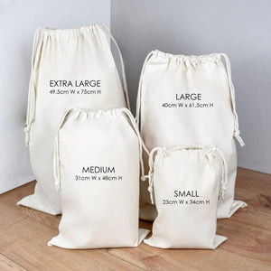 Personalised Dressing Up Bag, Personalised Toy Sack, Custom Toy Bag, Child's Storage Bag, Custom Gift Sack, Toy Bag, Toy Storage, Cotton Bag - Amy Lucy