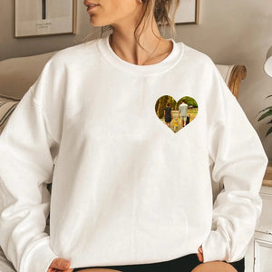 Personalised Family Photo Sweater, Mum Sweater, Mum Gift, Custom Mother's Day Gift, Photo Jumper, Family Photo Gift, - Amy Lucy