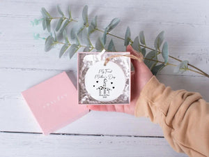 Personalised First Mother's Day Ornament, First Mother's Day Gift, Small Mum Gift, Mum Appreciation Gift, Ceramic Ornament - Amy Lucy