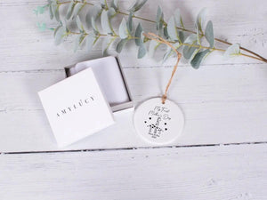 Personalised First Mother's Day Ornament, First Mother's Day Gift, Small Mum Gift, Mum Appreciation Gift, Ceramic Ornament - Amy Lucy
