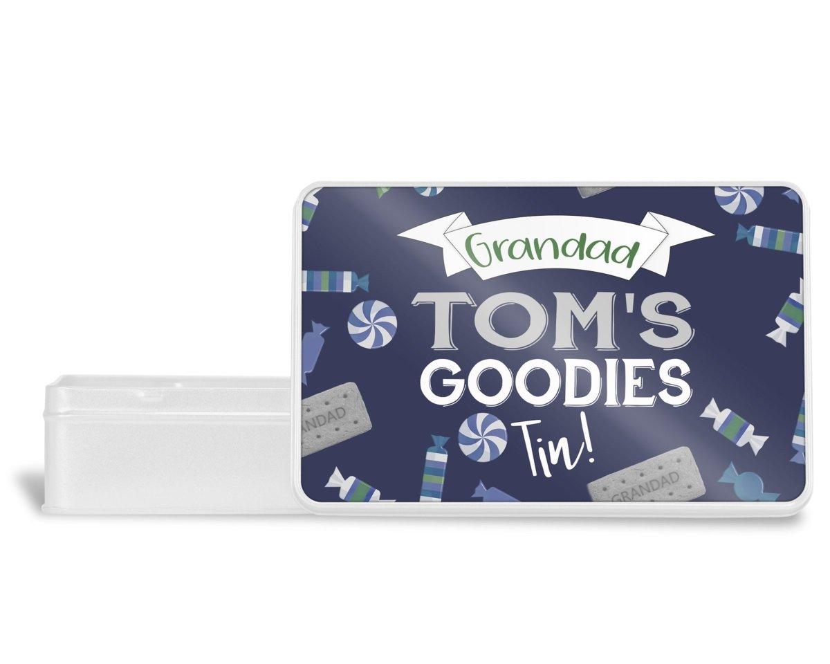 Personalised Granddad Treat Tin, Granddad Gift, Christmas Granddad Gift Tin, Granddad Gifts, Fathers Day Gifts, Dad Gifts, Grandchild Gifts, - Amy Lucy