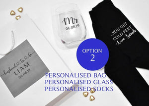 Personalised Groom Gift Bag, Personalised Husband to Be Gift Bag, Groom Gifts, Wedding Groom Gifts, Gift for Him, Groomsman Gifts, Wedding - Amy Lucy