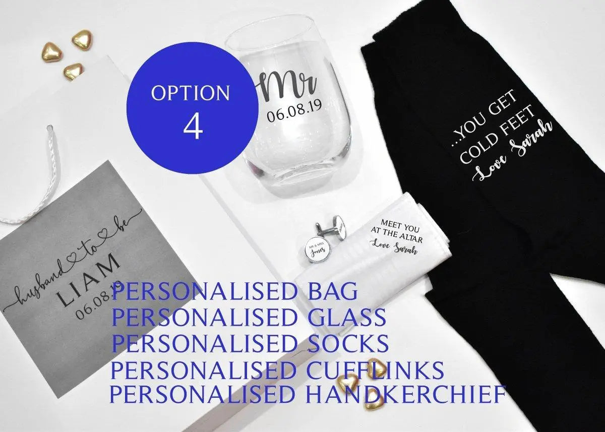 Personalised Groom Gift Bag, Personalised Husband to Be Gift Bag, Groom Gifts, Wedding Groom Gifts, Gift for Him, Groomsman Gifts, Wedding - Amy Lucy