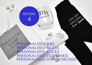 Personalised Groom Gift Bag, Personalised Husband to Be Gift Bag, Groom Gifts, Wedding Groom Gifts, Gift for Him, Groomsman Gifts, Wedding - Amy Lucy