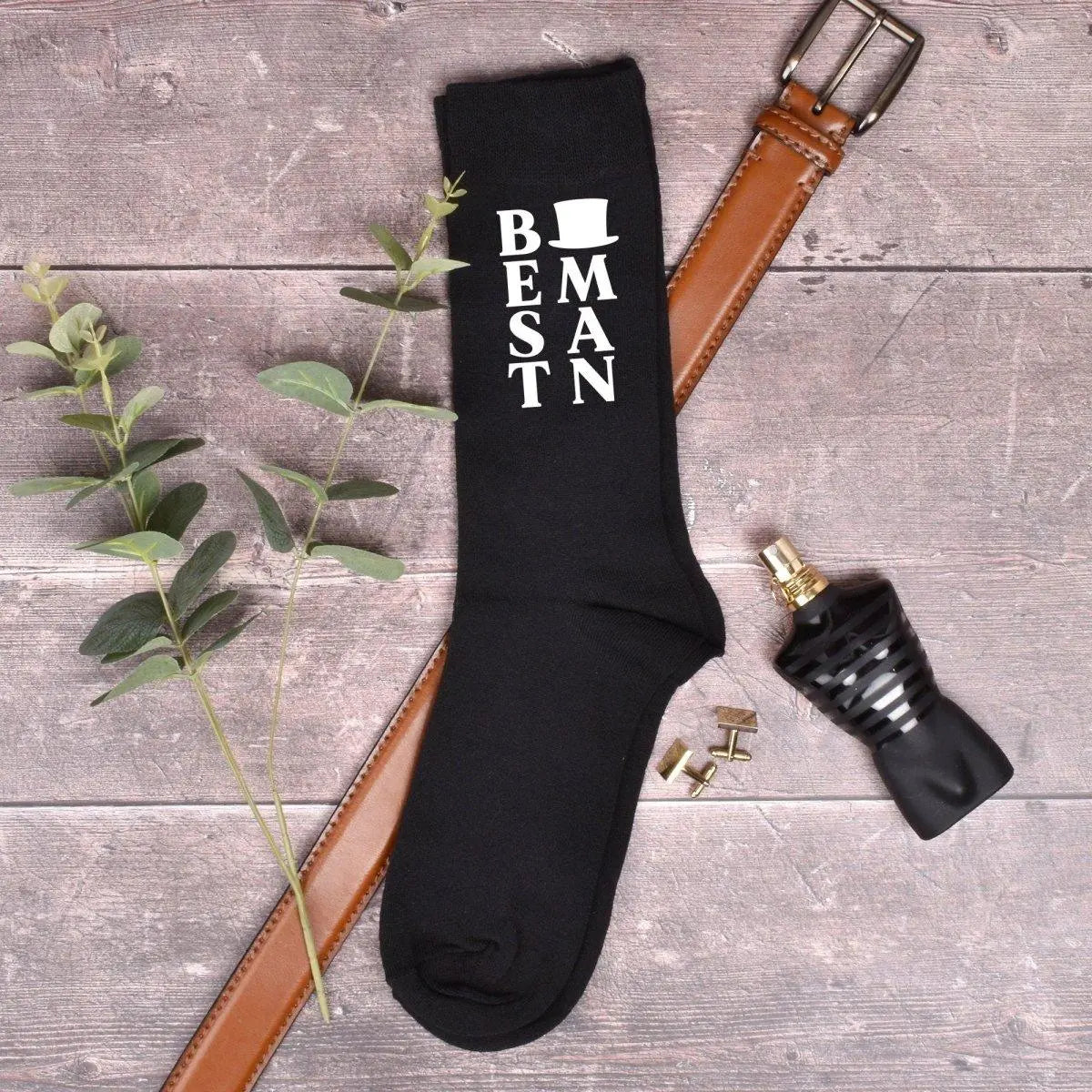Personalised Groom Socks, Groomsman Socks, Men's Wedding Socks, Groom Gift, Groom Attire, Groomsman Underwear, Usher Socks, Best Man Socks, - Amy Lucy