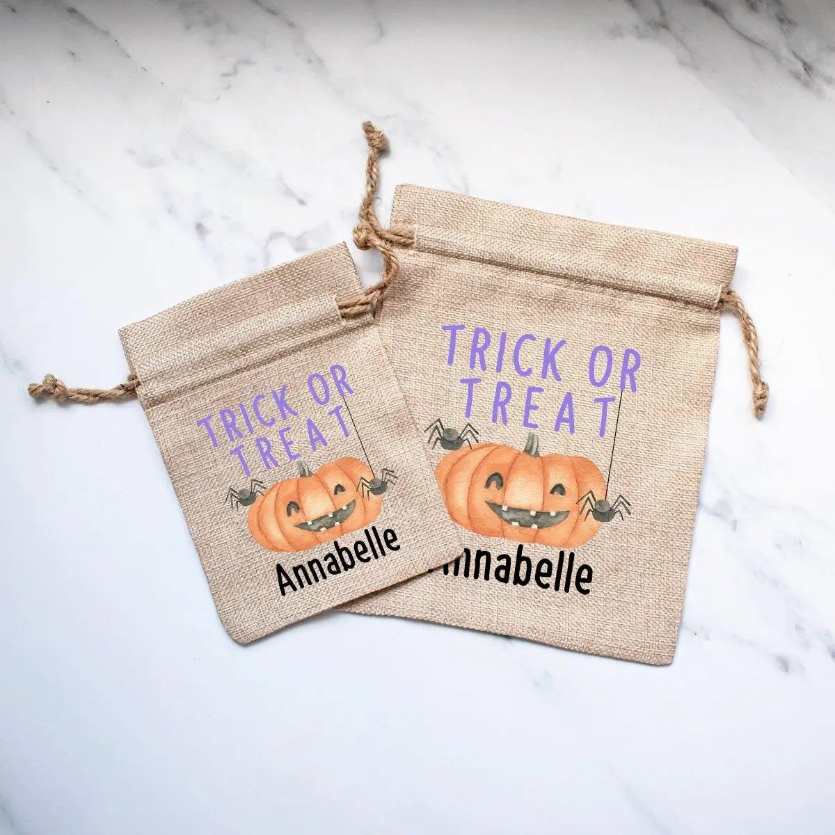 Personalised Halloween Treat Bag, Halloween Loot Bag, Halloween Treat Bags, Halloween Small Bags, Halloween Gift Bag, Halloween Gift Bags, - Amy Lucy