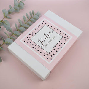 Personalised Happy Birthday Gift Box Filled, Best Friend Gift Box, Beauty Filled Gift Boxes, Spa Kits Box, Happy Birthday Gift, Boxed Gifts, - Amy Lucy