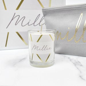 Personalised Happy Birthday Gift Box Filled, Gold Best Friend Gift Box, Gold Beauty Filled Gift Boxes, Thinking of You, Happy Birthday, Gift - Amy Lucy