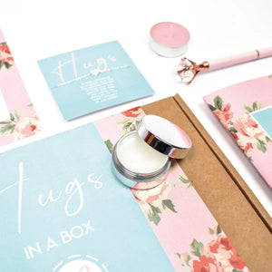 Personalised Hug In A Box Letter Box Gift, Personalised Cheer Up Gift Box, Personalised Thinking of You Gift Box, Box of Cheer, Hug Gifts, - Amy Lucy