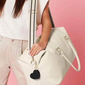 Personalised Initials Monogram Weekend Holdall Bag With Strap, Large Travel Bag, Initials Luggage Bag, Embroidered Bag, - Amy Lucy