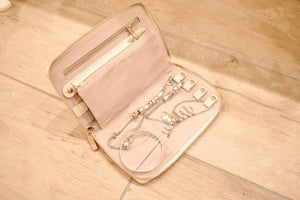 Personalised Jewellery Case, Travel case, Jewellery Travel Organiser, Initial Jewellery Organiser, Jewellery Case, Jewellery Box Organiser - Amy Lucy