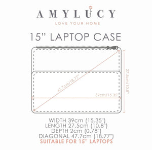Personalised Laptop Bag 13" or 15", Uni Bag, Custom Laptop Case, Name Tablet Bag, Name Laptop Case, Personalised Document Bag, Laptop Case - Amy Lucy