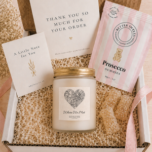 Personalised Map Location Candle Gift styled as a thoughtful gift