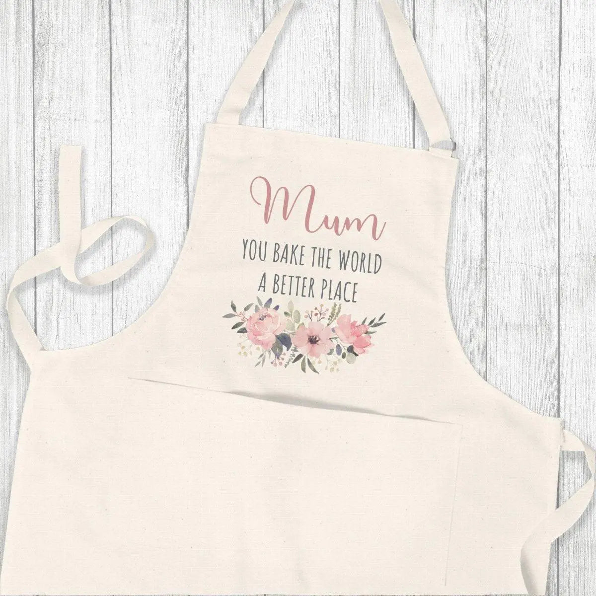 Personalised Mother's Day Apron, Mum Baking Gift, Personalised Mum Apron, Nan Mother's Day Gift, Apron Cooking Gift, Baking Gift for Her - Amy Lucy