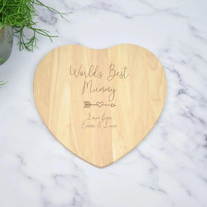 Personalised Mother's Day Chopping Board, Engraved Mum Gift, Mother's Day Gift Wooden Chopping Board, Mothers Day Cookware, Kitchen - Amy Lucy