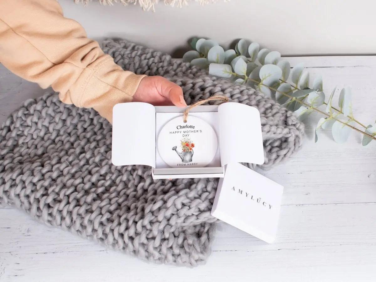 Personalised Mum Ornament, Mother's Day Garden Gift, Small Mum Gift, Mum Appreciation Gift, Mother's Day Gift, Mother's Day Message, Mum - Amy Lucy