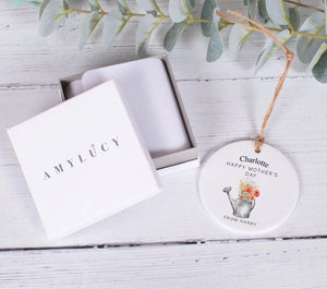 Personalised Mum Ornament, Mother's Day Garden Gift, Small Mum Gift, Mum Appreciation Gift, Mother's Day Gift, Mother's Day Message, Mum - Amy Lucy