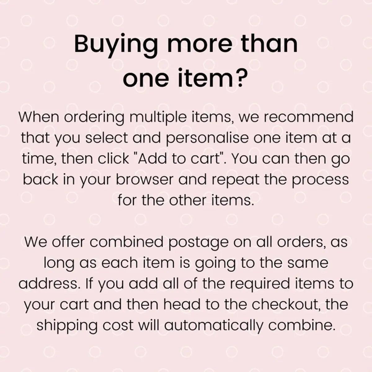 Personalised Nanny Tea Towel, Mother's Day Tea Towel, Personalised Gift for Nan, Nanny Gift, Mothers Day Gifts, Grandma Gift, Nana Tea Towel - Amy Lucy