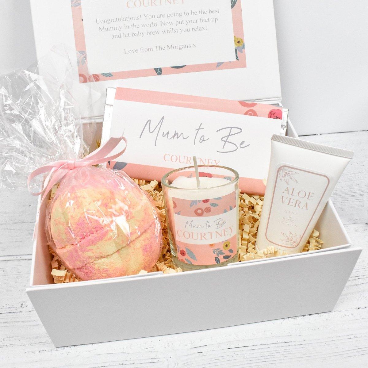 Personalised New Mum Gift Box, Mum To Be Gift, Personalised New