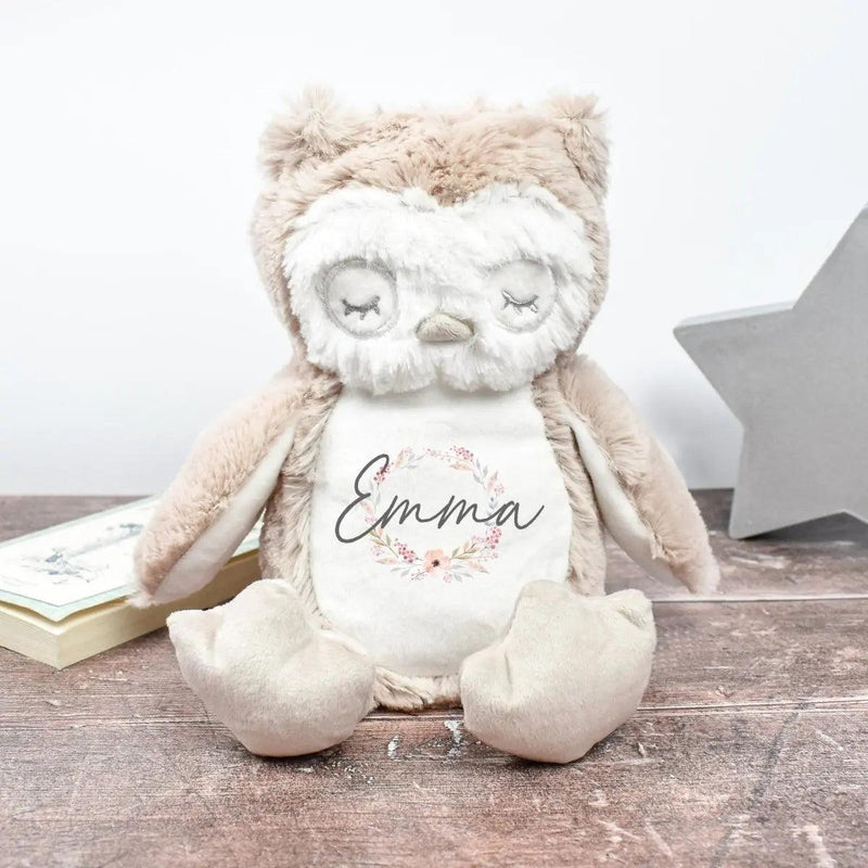 Personalised Owl Soft Toy
