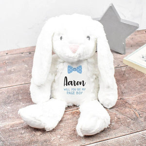 Personalised Page Boy Teddy, Page Boy Gift, Page Boy Teddy, Wedding Page Boy Thank You Gift, Wedding Gift, Page Boy Gifts, - Amy Lucy