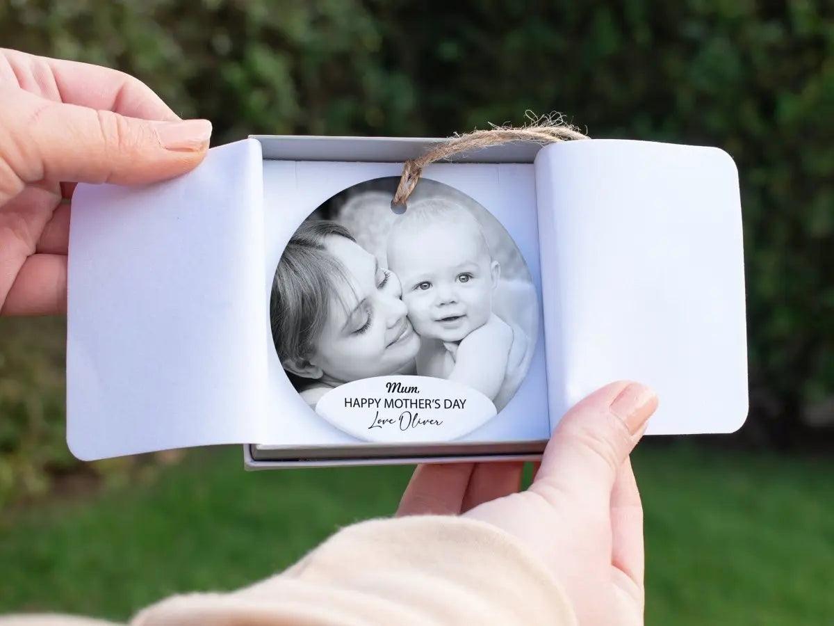 Personalised Photo Mum Ornament, Mother's Day Photo Gift, Garden Mum Gift, Mum Appreciation Gift, Mother's Day Gift, Mother's Day Message - Amy Lucy
