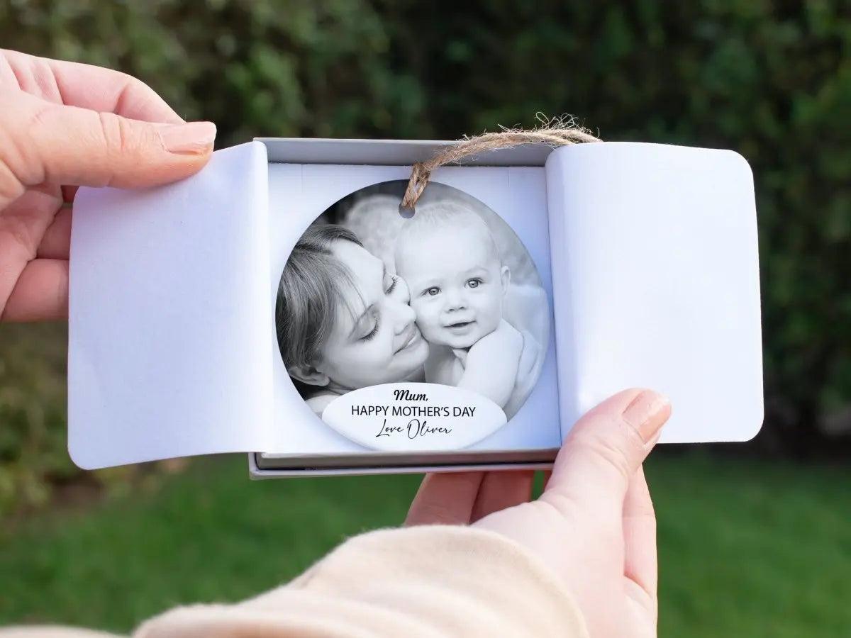 Personalised Photo Mum Ornament, Mother's Day Photo Gift, Garden Mum Gift, Mum Appreciation Gift, Mother's Day Gift, Mother's Day Message - Amy Lucy