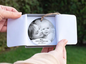 Personalised Photo Mum Ornament, Mother's Day Photo Gift, Garden Mum Gift, Mum Appreciation Gift, Mother's Day Gift, Mother's Day Message - Amy Lucy