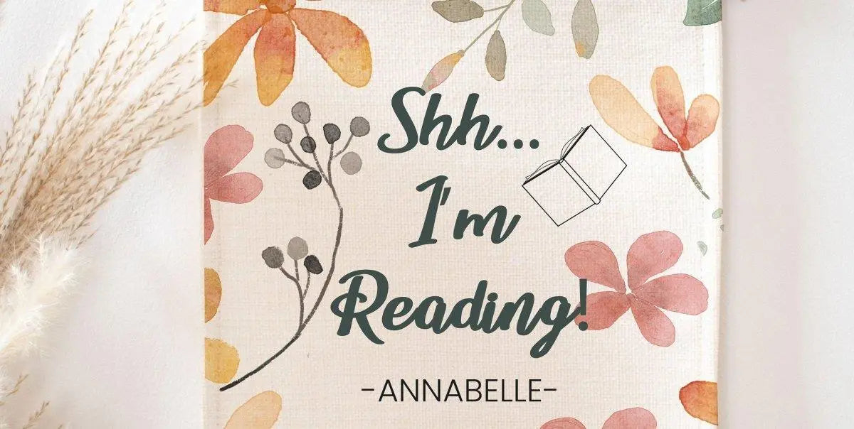 Personalised Reading Gift, Reading Corner Flag, Reading Lover Wall Art , Personalised Pennant Flag, Reading Lover Decor, Wall Hanging, Flag - Amy Lucy
