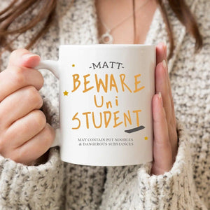 Personalised Uni Gift, Funny University Gift, University Mug, Girls Uni Gift, Graduation Gift, Student Gift, Funny Student Gifts, Leaving - Amy Lucy