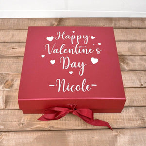 Personalised Valentine's Gift Box, Valentines Gift For Her, Valentine's Gift Box Ideas, Custom Gift Box, Gift for Girlfriend, Valentine Gift - Amy Lucy