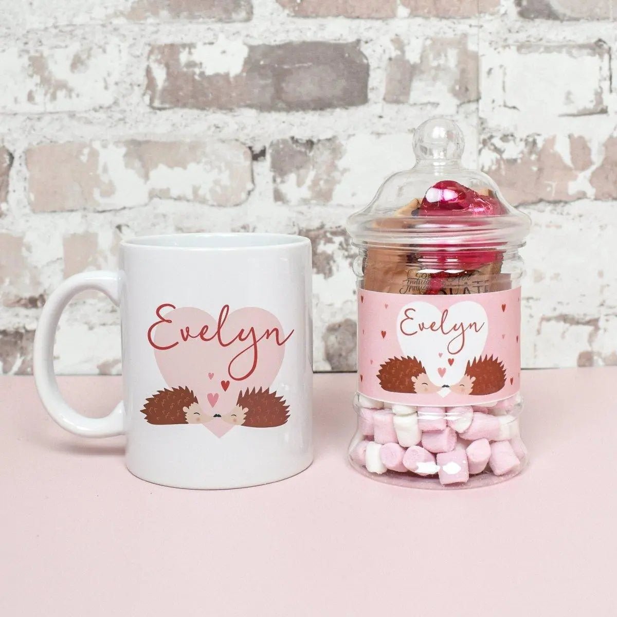Personalised Valentines Gift, Girlfriend Valentine's Gift, Boyfriend Valentines Gift, Valentines Hot Chocolate Set, Girlfriend Mug Gift Set - Amy Lucy
