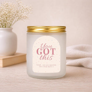 Personalised You’ve Got This Candle Gift product information