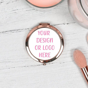 Promotional Products Pocket Mirror, Business Promotional Products Custom Mirror, Your Words Mirror, Custom Mirror, Your Text Mirror, Any - Amy Lucy