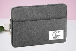 Your Logo Here Laptop Bag 13" or 15", Company Laptop Bag, Custom Laptop Case, Logo Laptop Case, Personalised Name Computer Case, Your Logo - Amy Lucy